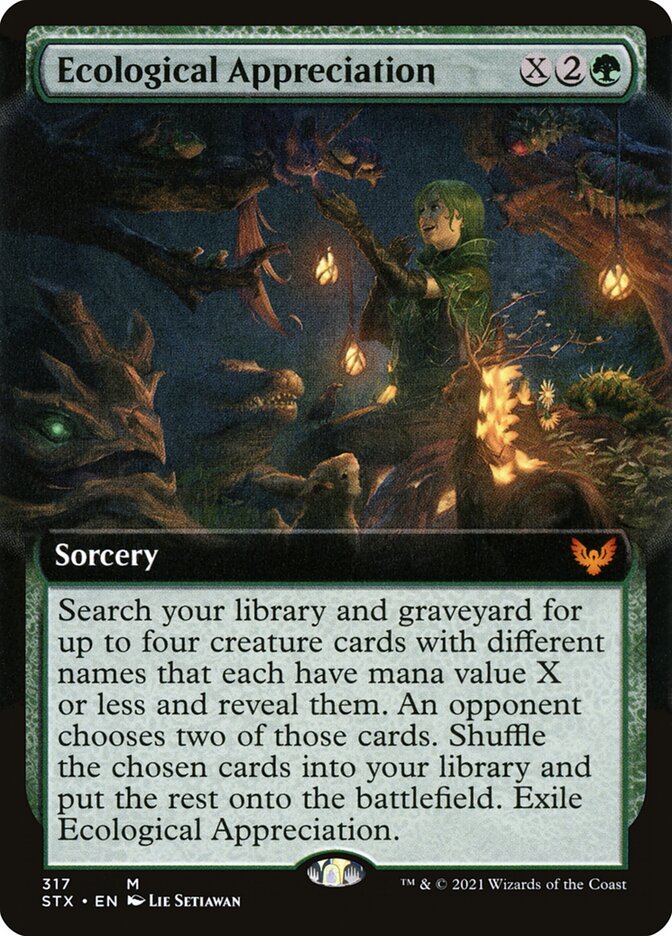 Ecological Appreciation (317) - Strixhaven: School of Mages (STX)