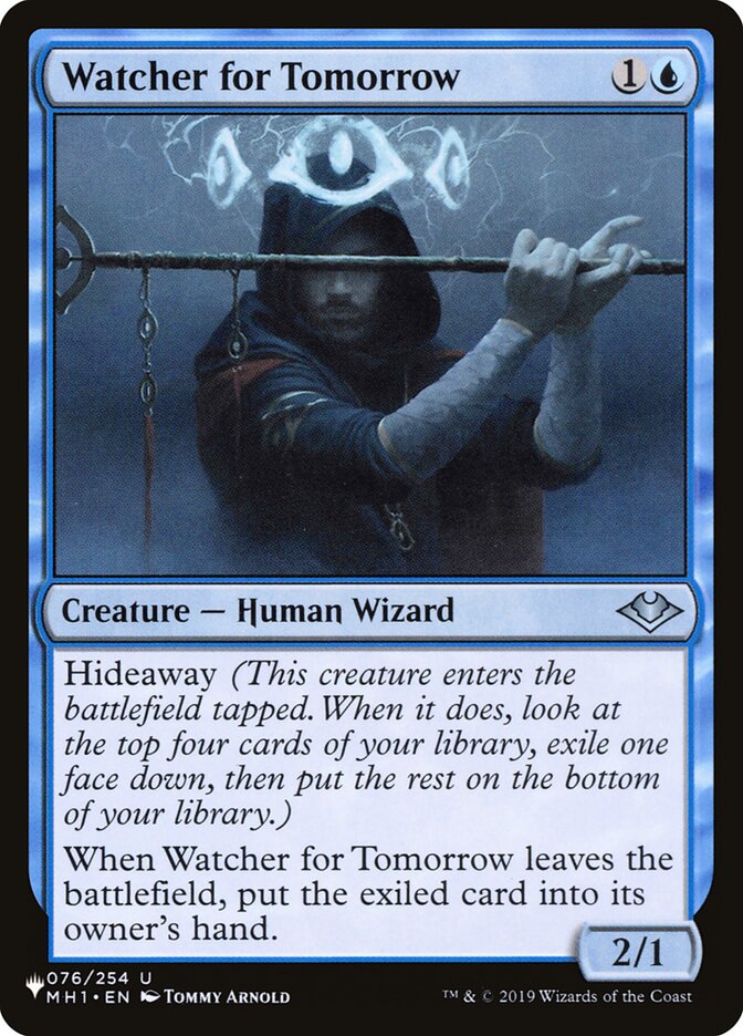 Watcher for Tomorrow (MH1-76) - The List (PLST)