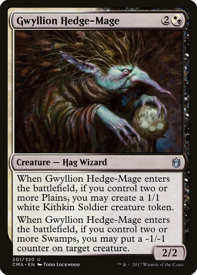 Gwyllion Hedge-Mage (201) - Commander Anthology (CMA)