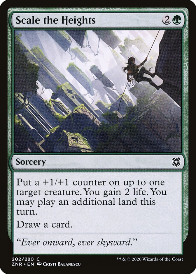 Scale the Heights (202) - Zendikar Rising (ZNR)