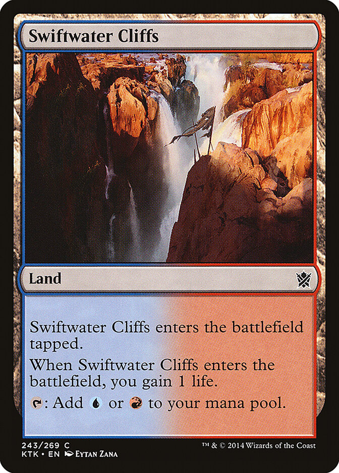 Swiftwater Cliffs (243) - Khans of Tarkir (KTK)