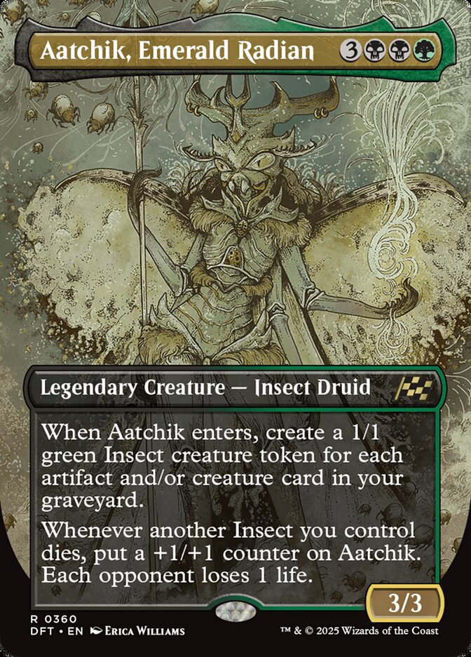 Aatchik, Emerald Radian (360) - Aetherdrift (DFT)