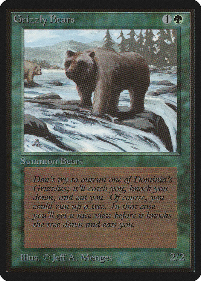Grizzly Bears (200) - Limited Edition Beta (LEB)