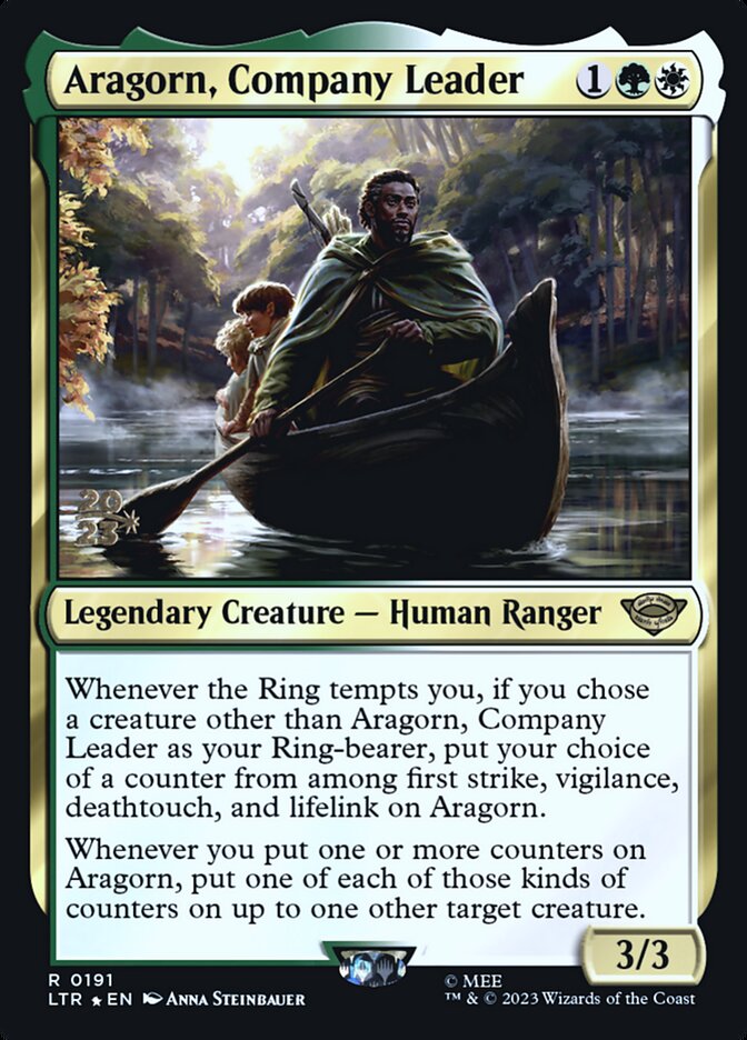 Aragorn, Company Leader (191s) - Tales of Middle-earth Promos (PLTR)