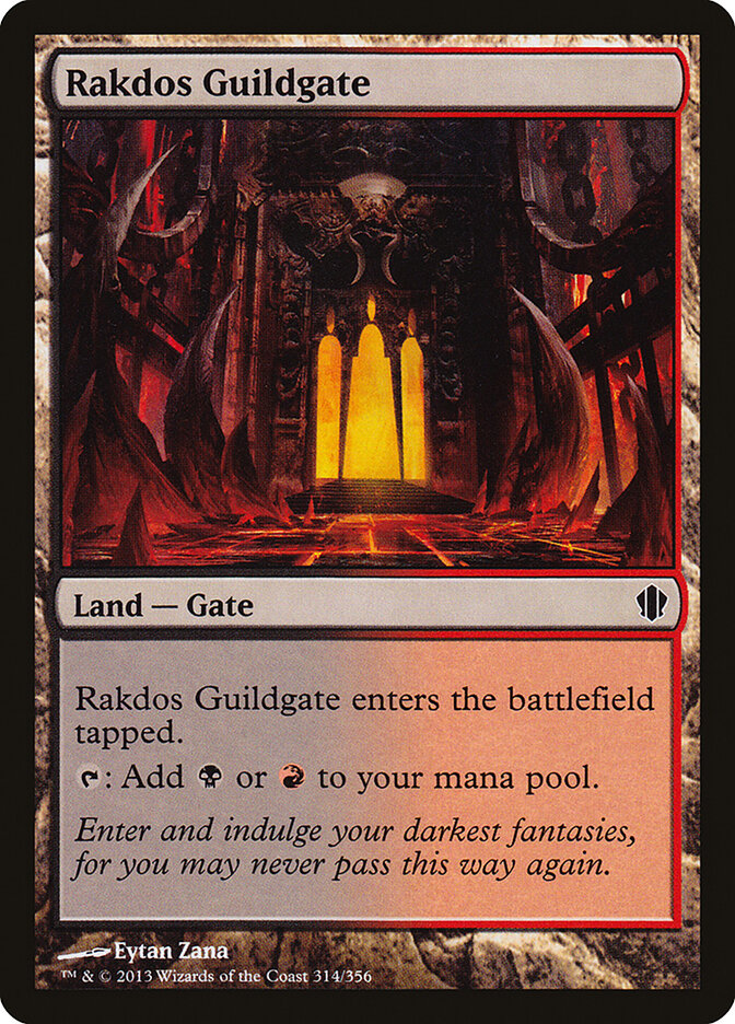 Rakdos Guildgate (314) - Commander 2013 (C13)