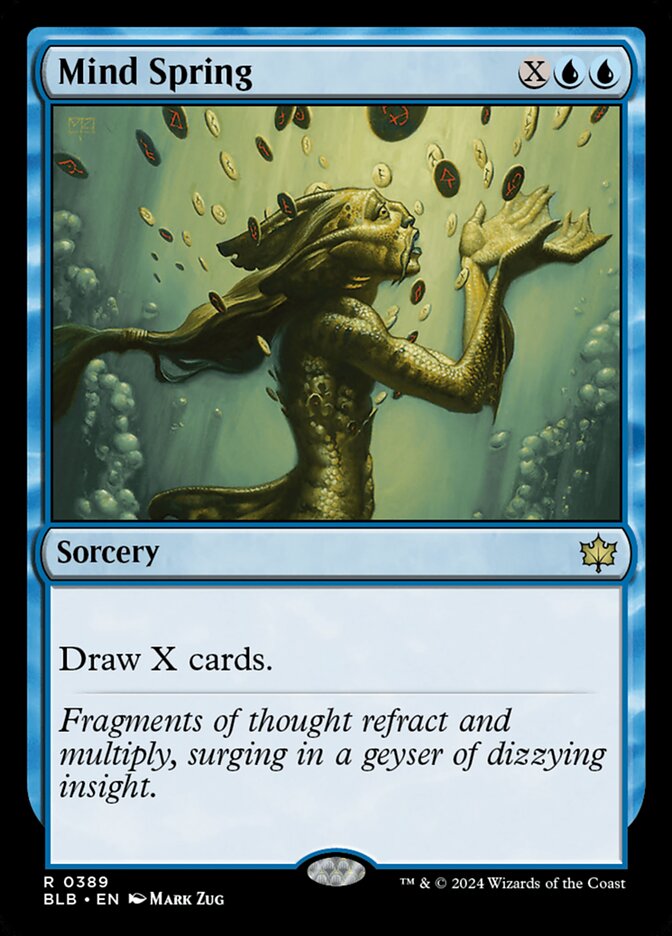 Mind Spring (389) - Bloomburrow (BLB)