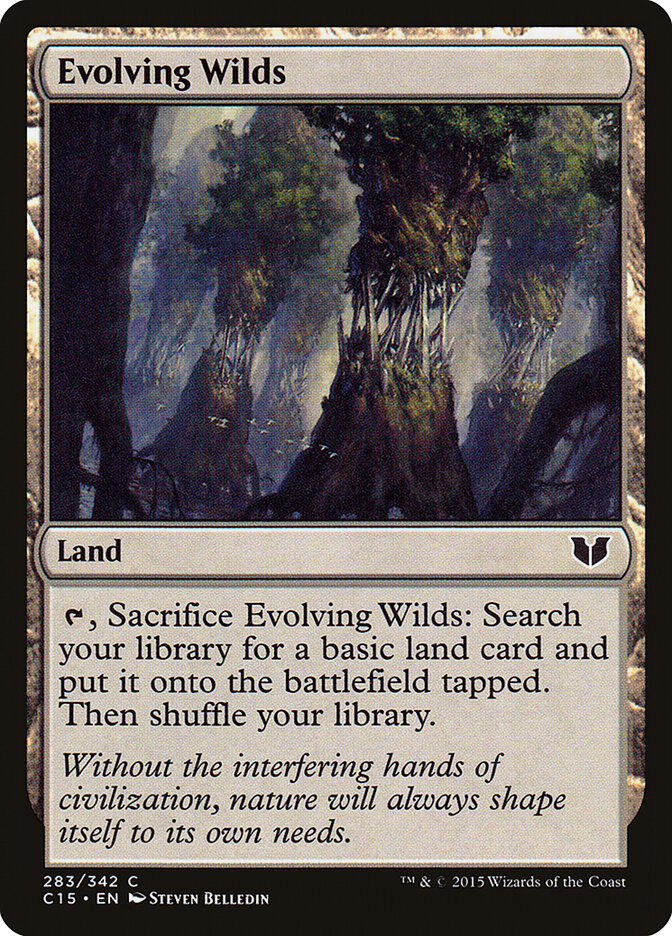 Evolving Wilds (283) - Commander 2015 (C15)