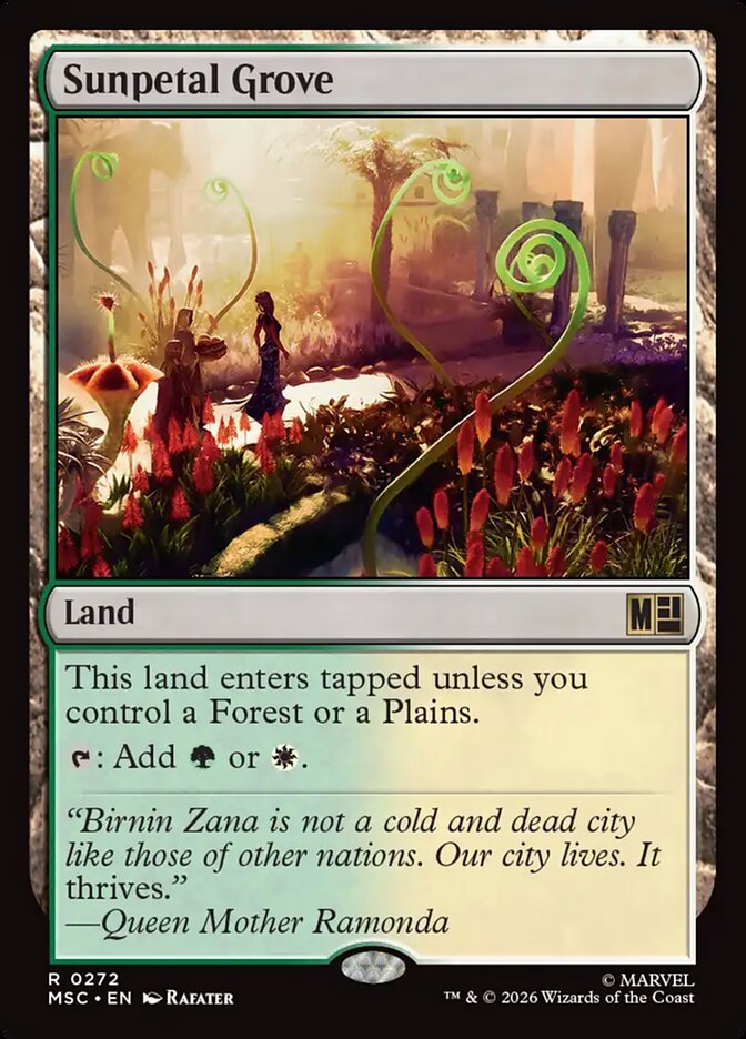 Sunpetal Grove (272) - Marvel Super Heroes Commander (MSC)