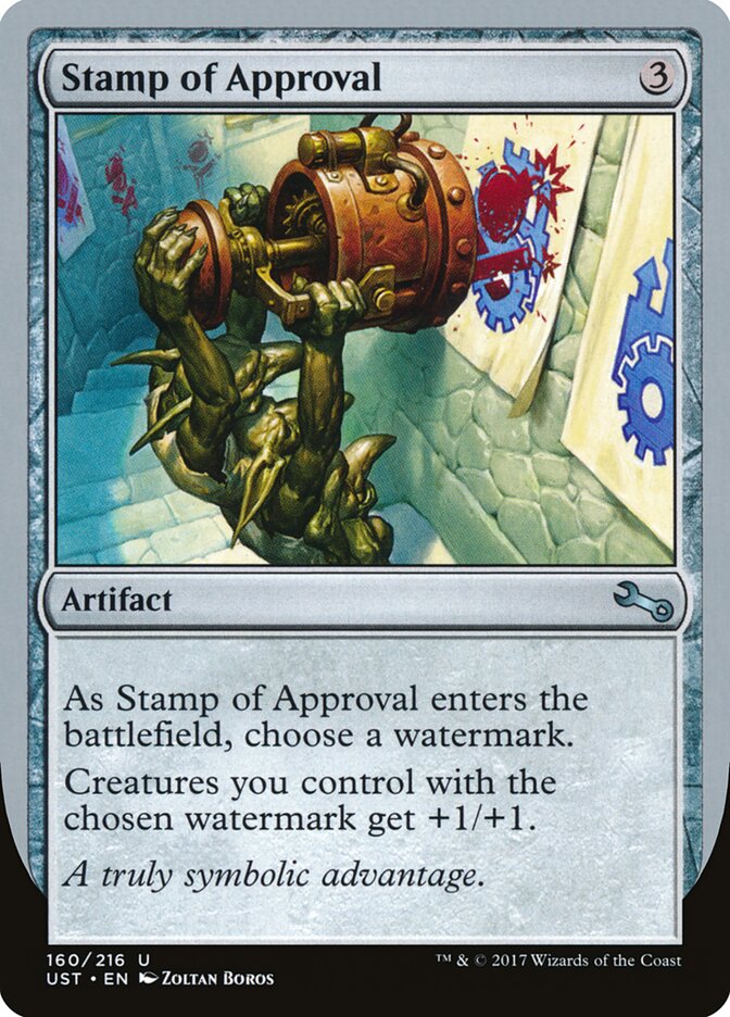 Stamp of Approval (160) - Unstable (UST)