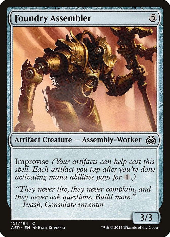 Foundry Assembler (151) - Aether Revolt (AER)