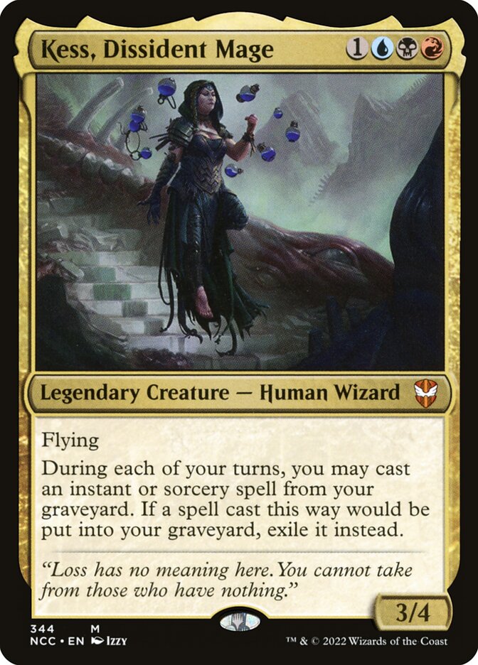 Kess, Dissident Mage (344) - New Capenna Commander (NCC)