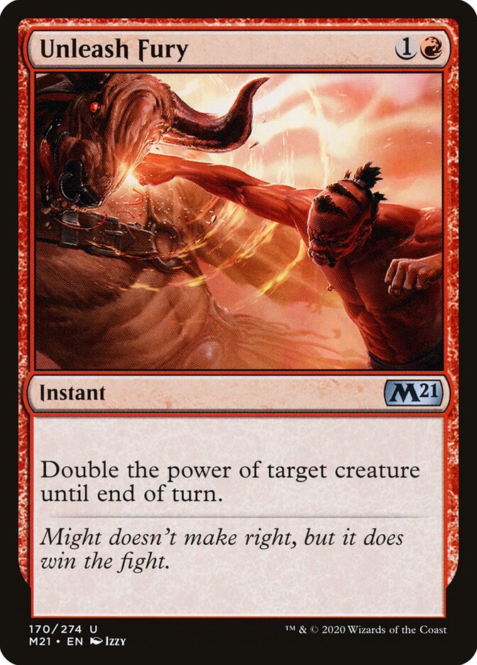 Unleash Fury (170) - Core Set 2021 (M21)