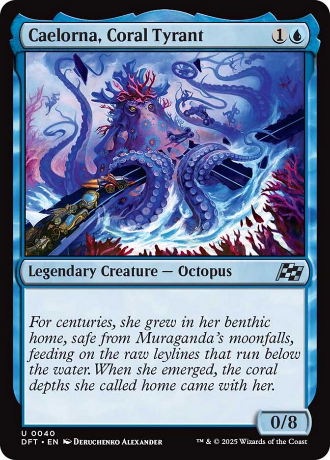 Caelorna, Coral Tyrant - Aetherdrift (DFT)