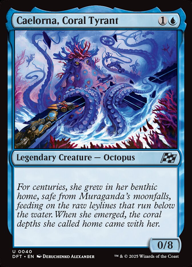 Caelorna, Coral Tyrant (40) - Aetherdrift (DFT)