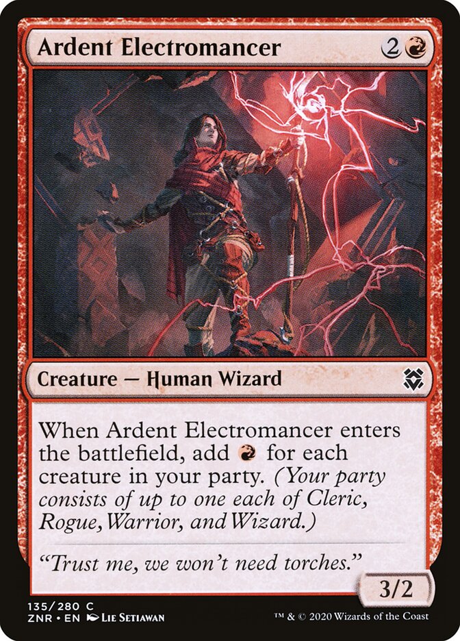 Ardent Electromancer (135) - Zendikar Rising (ZNR)