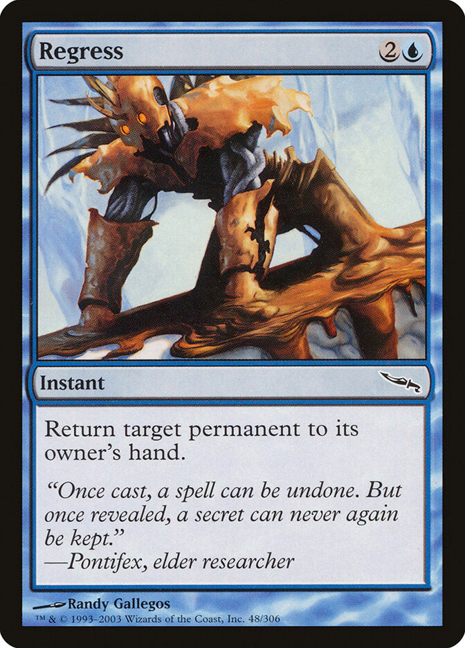 Regress (48) - Mirrodin (MRD)