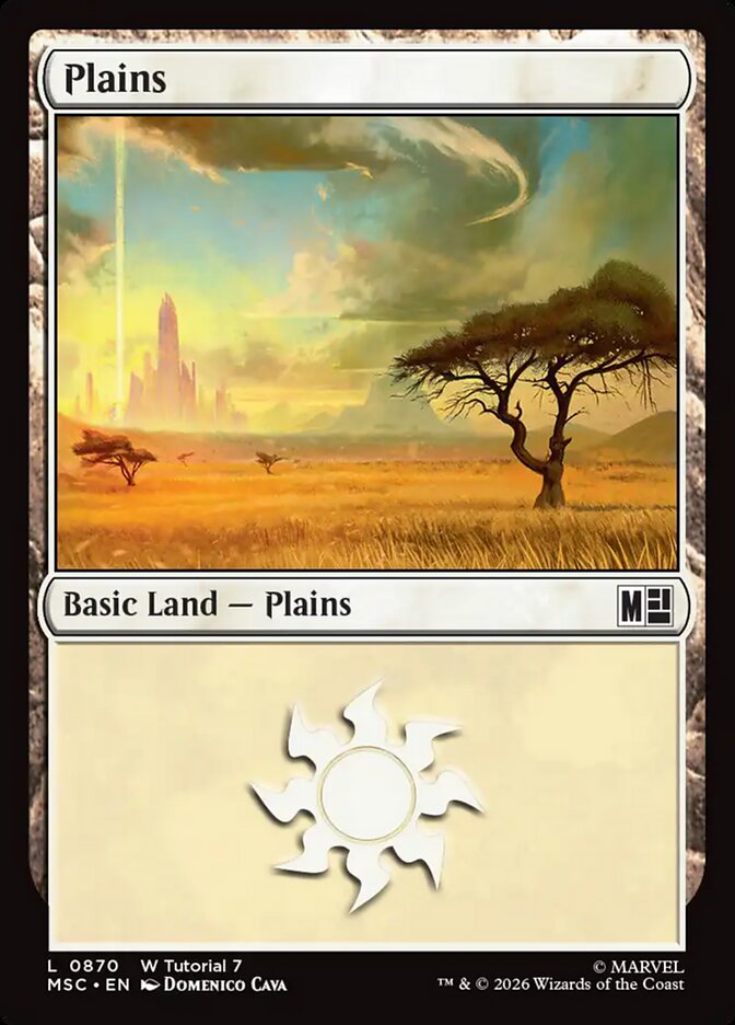 Plains (870) - Marvel Super Heroes Commander (MSC)