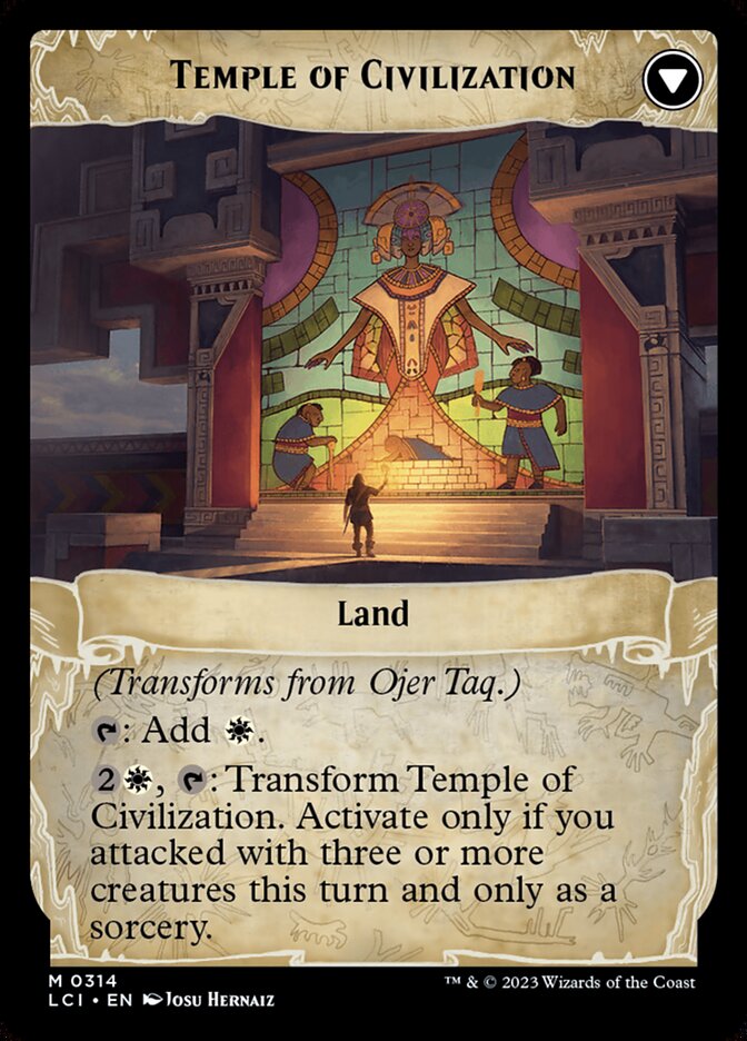 Ojer Taq, Deepest Foundation // Temple of Civilization (314) - The Lost Caverns of Ixalan (LCI)