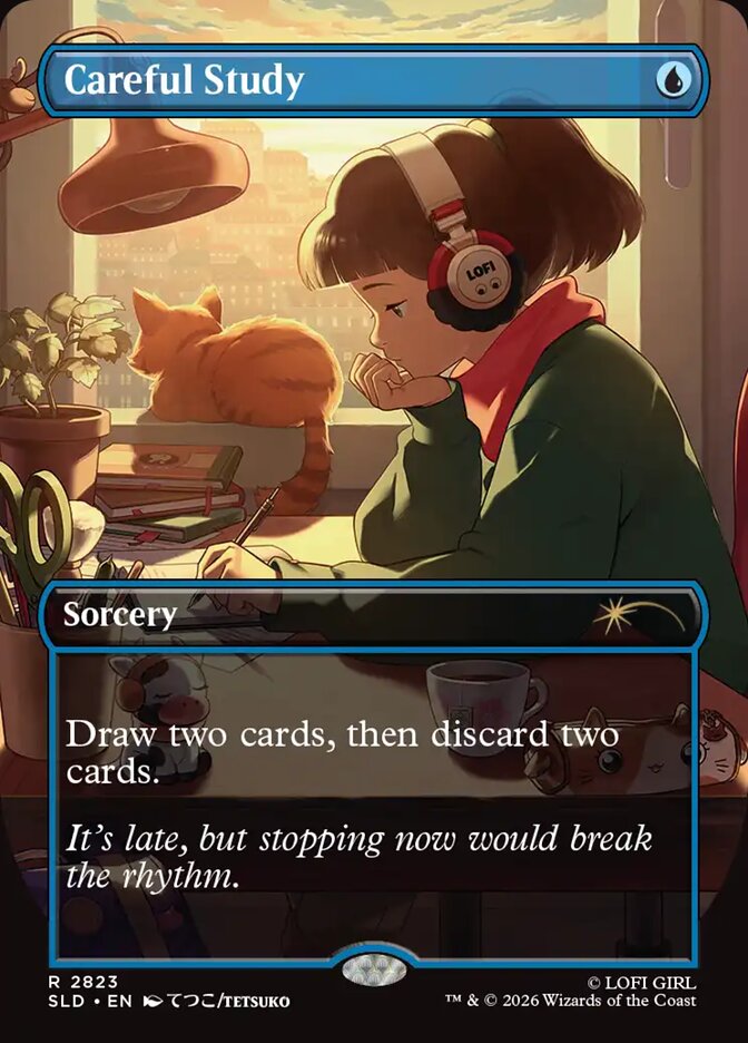 Careful Study (2823) - Secret Lair Drop (SLD)