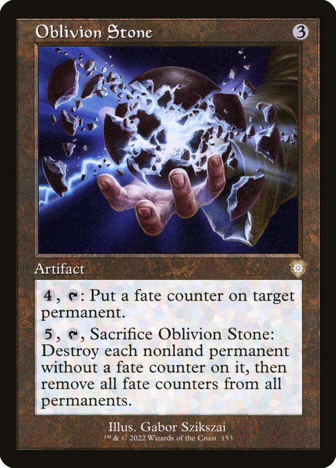 Oblivion Stone (153) - The Brothers' War Commander (BRC)
