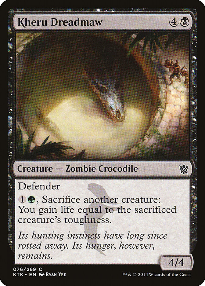 Kheru Dreadmaw (76) - Khans of Tarkir (KTK)