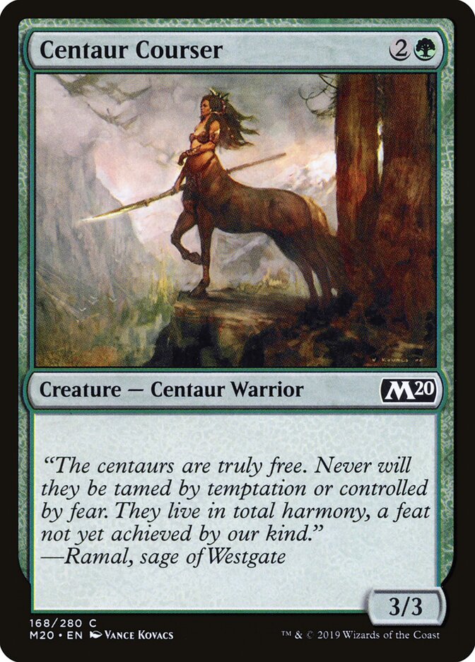 Centaur Courser (168) - Core Set 2020 (M20)