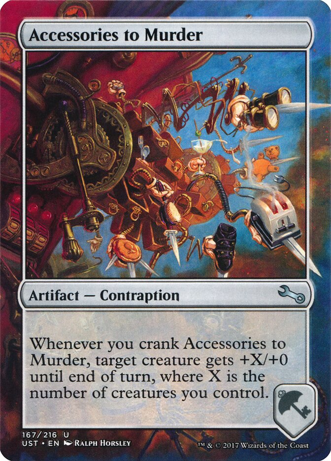 Accessories to Murder (167) - Unstable (UST)