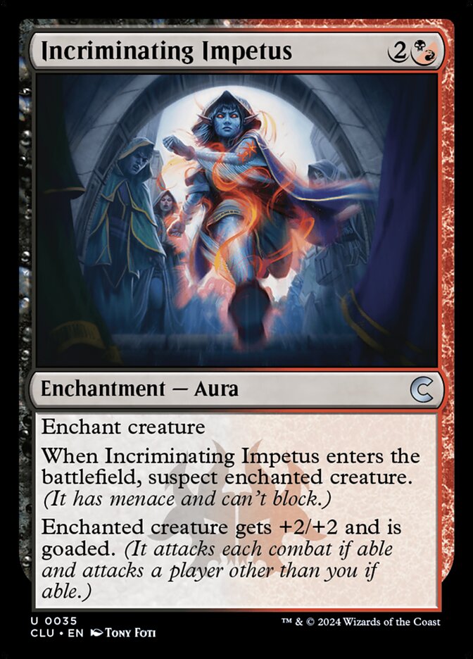 Incriminating Impetus (35) - Ravnica: Clue Edition (CLU)
