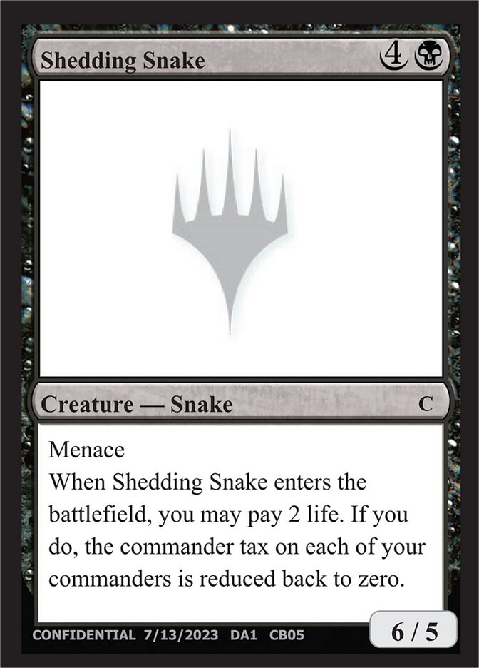 Shedding Snake (CB05) - Unknown Event (UNK)