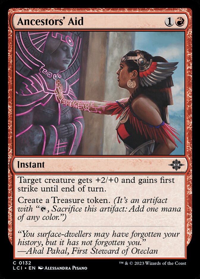 Ancestors' Aid (132) - The Lost Caverns of Ixalan (LCI)