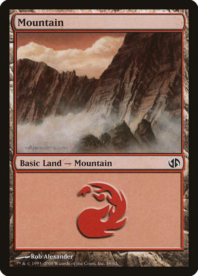 Mountain (59) - Duel Decks: Jace vs. Chandra (DD2)