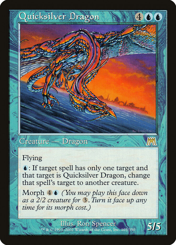 Quicksilver Dragon (103) - Onslaught (ONS)