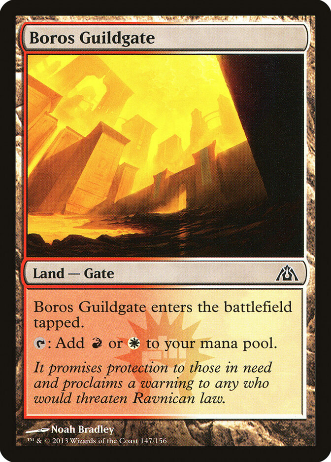 Boros Guildgate (147) - Dragon's Maze (DGM)