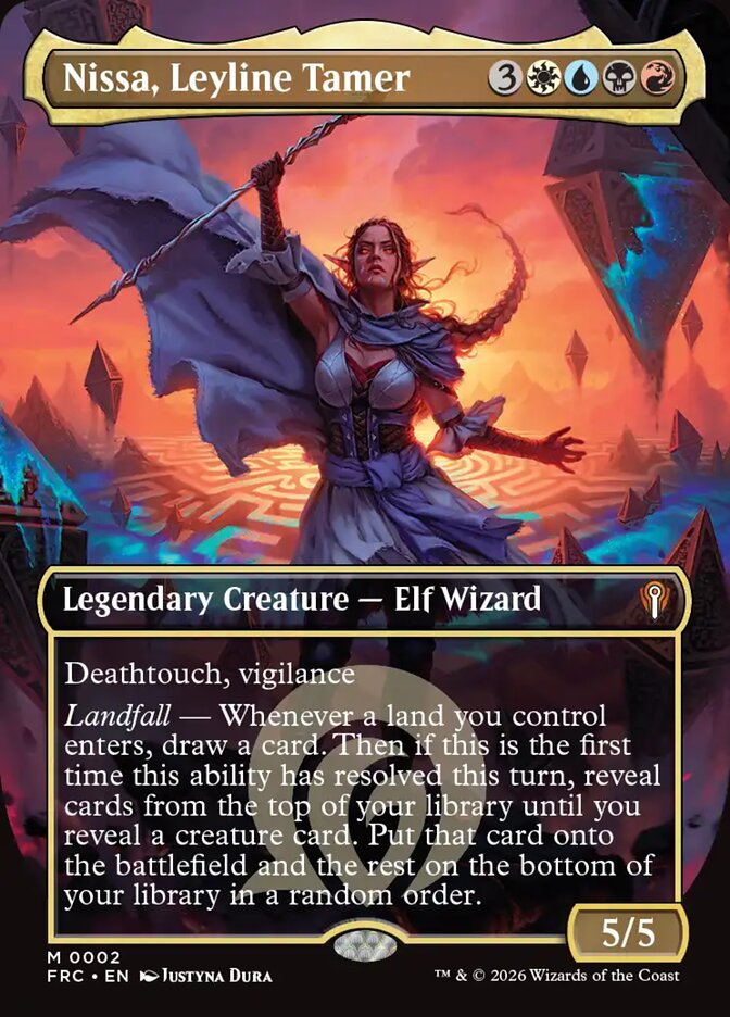 Nissa, Leyline Tamer (2) - Reality Fracture Commander (FRC)