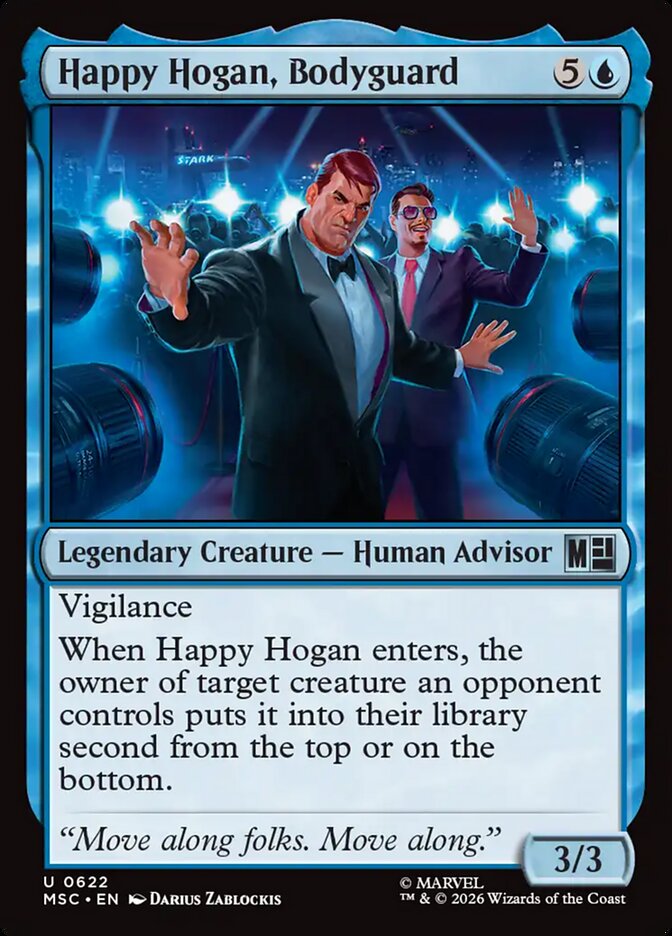 Happy Hogan, Bodyguard (622) - Marvel Super Heroes Commander (MSC)