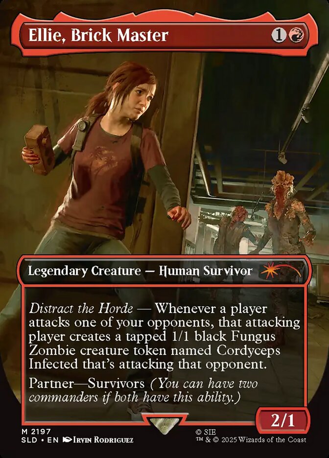Ellie, Brick Master (2197) - Secret Lair Drop (SLD)