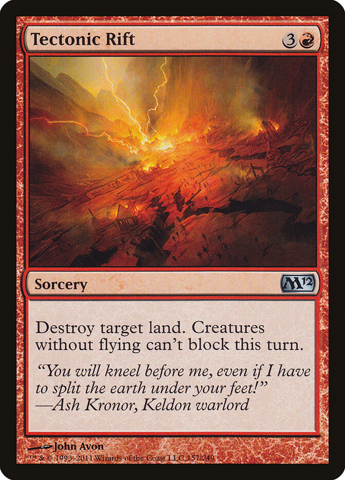 Tectonic Rift (157) - Magic 2012 (M12)