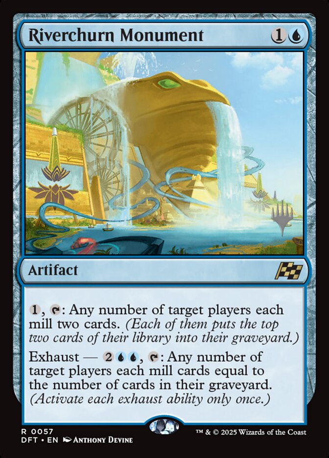Riverchurn Monument (57p) - Aetherdrift Promos (PDFT)