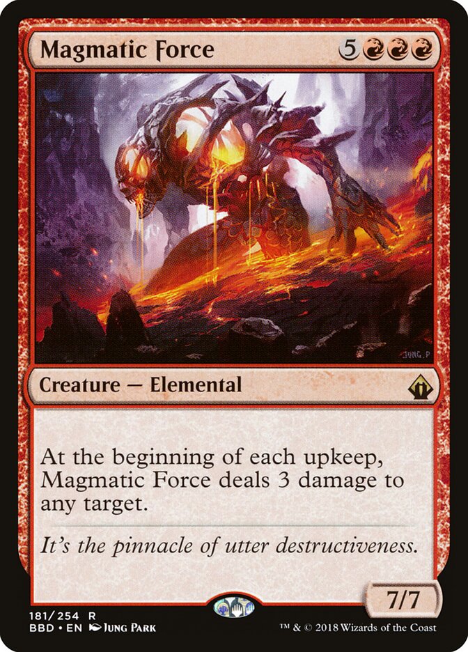 Magmatic Force (181) - Battlebond (BBD)