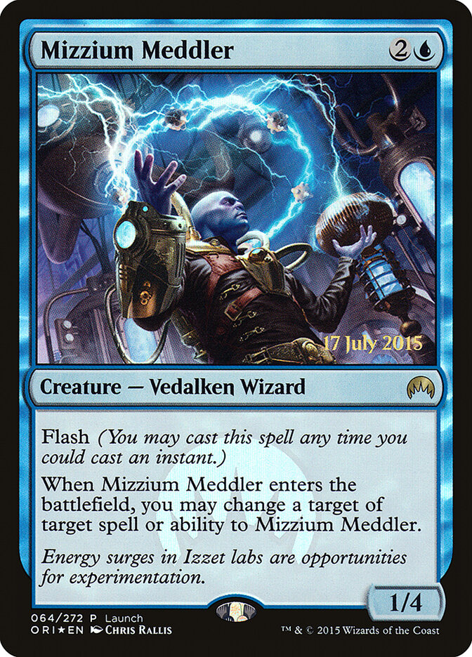 Mizzium Meddler (64) - Magic Origins Promos (PORI)