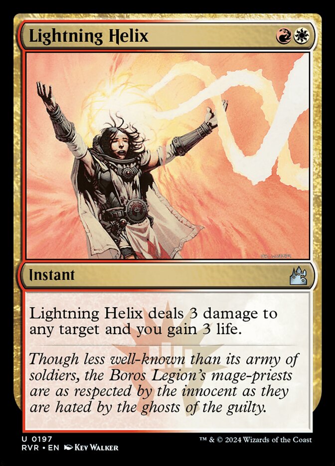 Lightning Helix (197) - Ravnica Remastered (RVR)