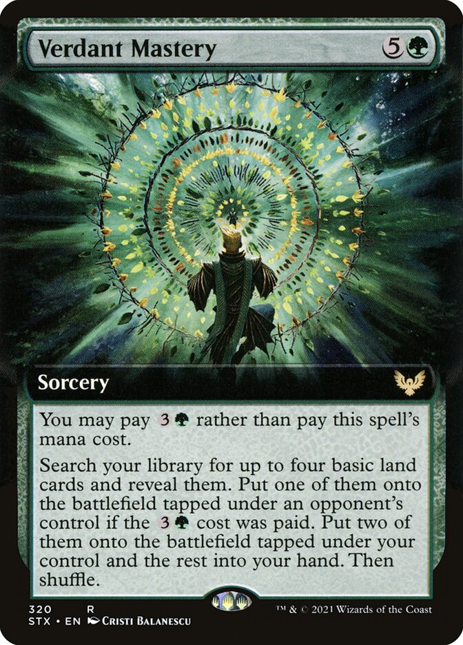 Verdant Mastery (320) - Strixhaven: School of Mages (STX)