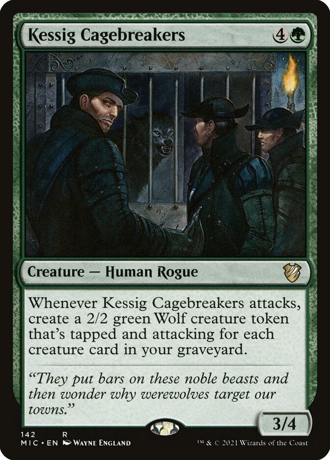 Kessig Cagebreakers (142) - Midnight Hunt Commander (MIC)