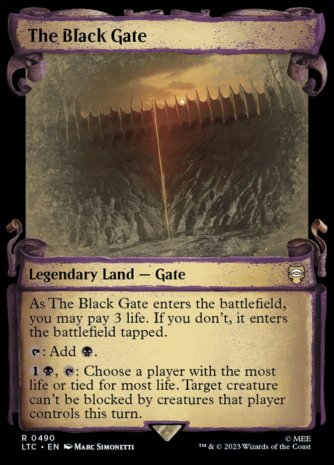 The Black Gate (490) - Tales of Middle-earth Commander (LTC)