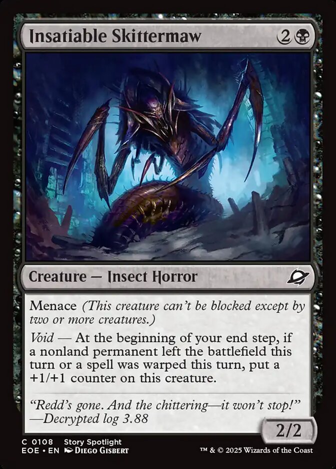 Insatiable Skittermaw (108) - Edge of Eternities (EOE)