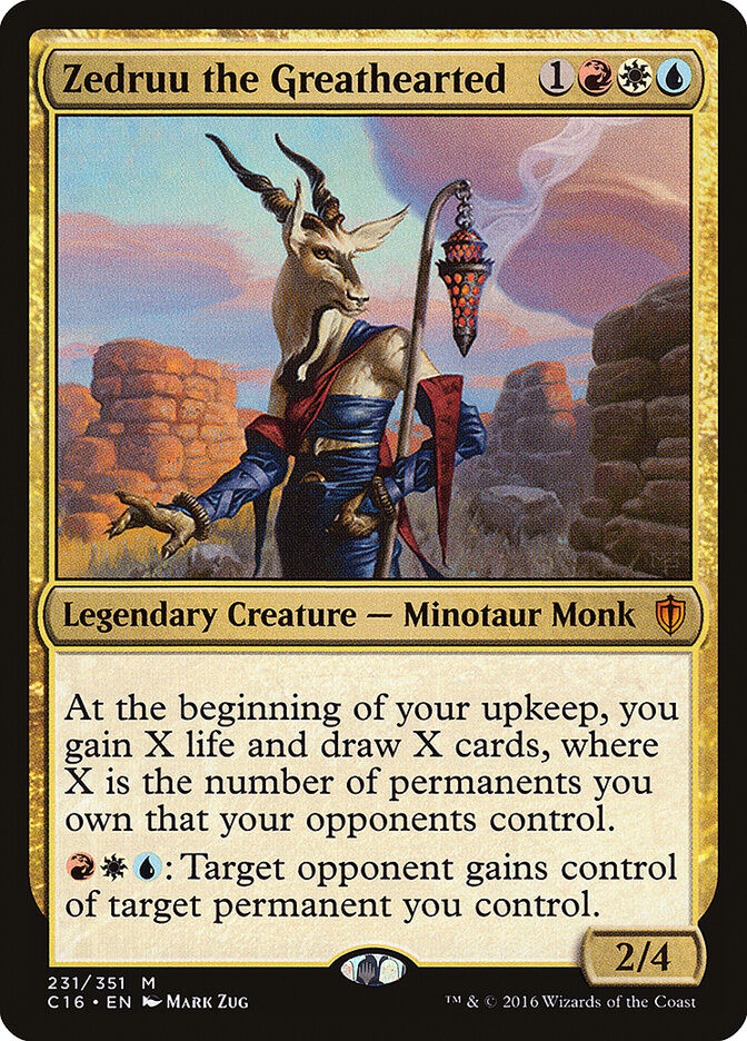 Zedruu the Greathearted (231) - Commander 2016 (C16)