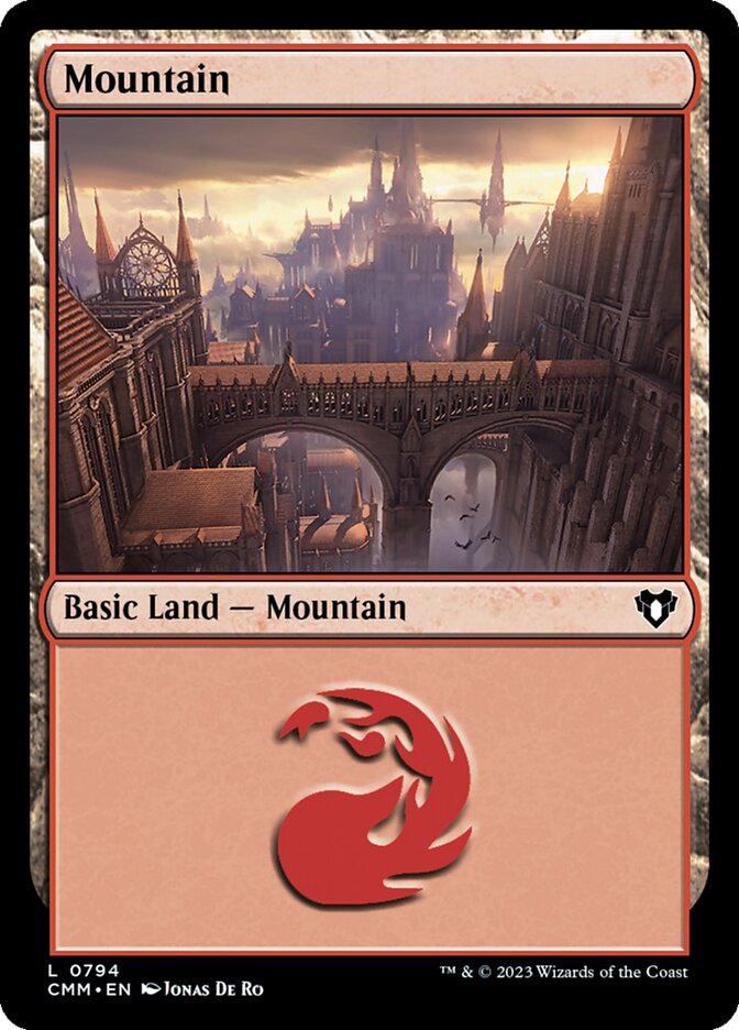 Mountain (794) - Commander Masters (CMM)