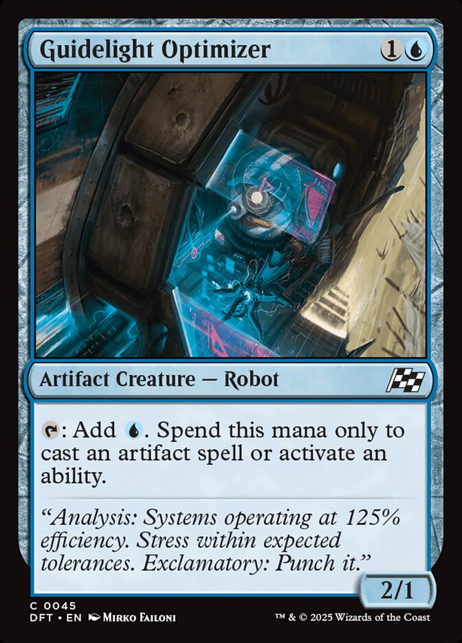 Guidelight Optimizer (45) - Aetherdrift (DFT)