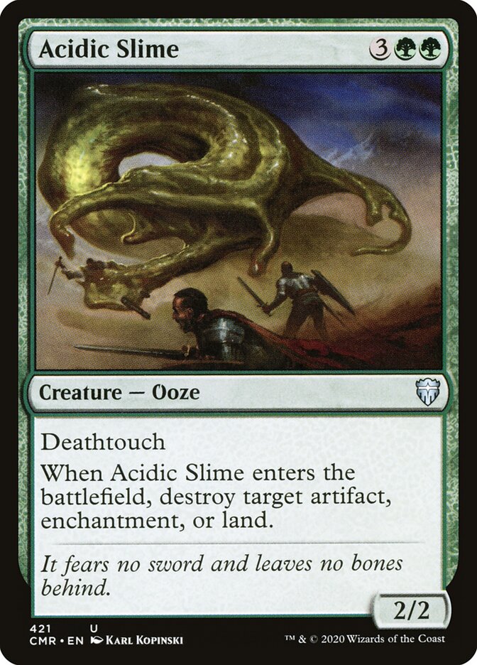 Acidic Slime (421) - Commander Legends (CMR)