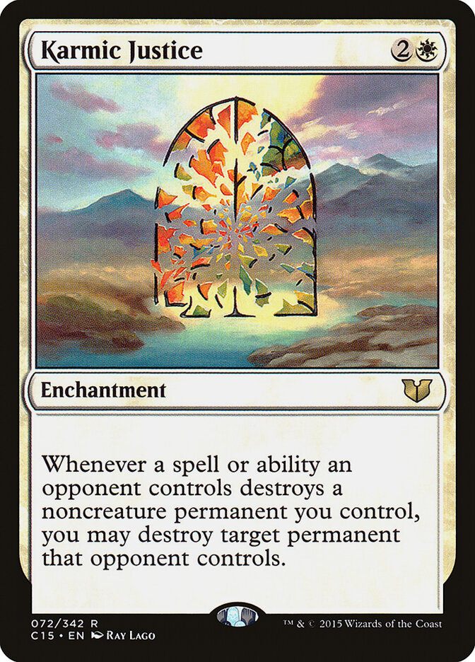 Karmic Justice (72) - Commander 2015 (C15)